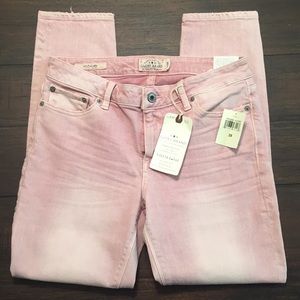 Lucky Brand Lolita Capri Pink Sz 6 / 28 NWT